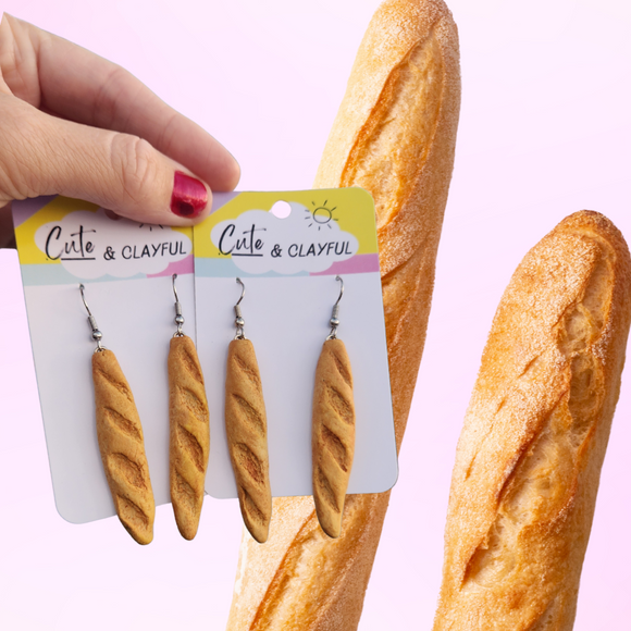 French Baguette Bread Stick Dangles