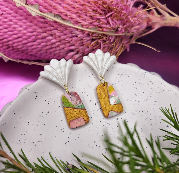 Golden Pastel Opal - Fan tops