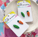 Peas And Carrot Studs