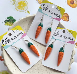 Carrot Hook Dangles