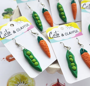 Peas And Carrots Dangles