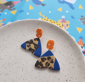 Navy Blue Leopard 🐆 Print - Arrow