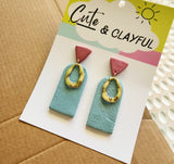 Amanda Dangles - Long drop. Blue