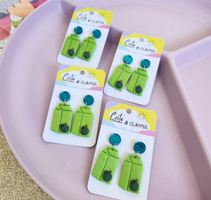 Apple juice box dangles