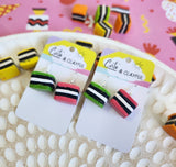 Liquorice Allsorts - Green and Pink
