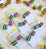 Liquorice Allsorts - Green and Pink