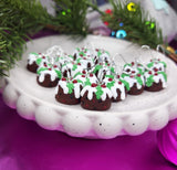 Christmas Holly Puddings - Hook dangles