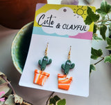 Christopher Cactus Special - Orange marble pots