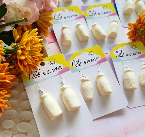 Milk bottle lolly dangles