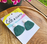 Lace Dangles - Green Statement