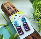 90s Mix cassette tape dangles