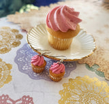 Strawberry Cupcake Dangles