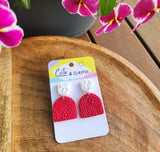 Lace Dangles - Red Arch