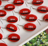 AFL Sherrin Footy Ball hook dangles