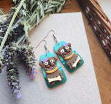 Pug and Bone Hook Dangles- Claire