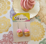Strawberry Cupcake Dangles