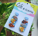 Nemo and fishy friends - Oval drop