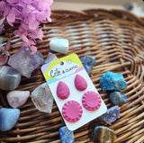 Deep Pink stud pack 💗