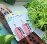 RETRO cassette tape mix dangles