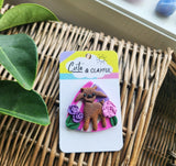 Goat Brooch - Delilah