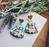 Pug Statement Dangles - Doug