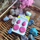 Deep Pink stud pack 💗