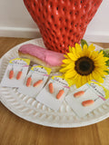 Strawberry Finger Bun dangles