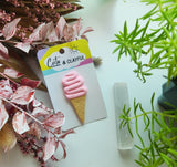Strawberry Soft serve pin