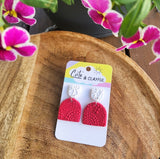 Lace Dangles - Red Arch