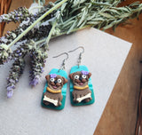 Pug and Bone Hook Dangles- Claire