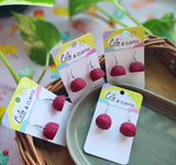 Raspberries Lolly Dangles
