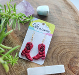 Red Cowgirl hook dangles