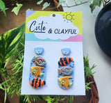 Nemo and fishy friends - Oval drop