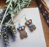 Pug Hook Dangles - Fran and Johnny