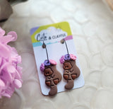 Platypus Hoop Dangles - Twinkle