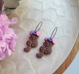 Platypus Hoop Dangles - Twinkle