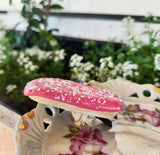 Pink Strawberry Iced Finger Bun Hair Clip