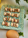 Bacon and Eggs on toast hook dangles