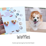 ** Customised Pet Earrings (Cat or dog) pls read description for info before you purchase