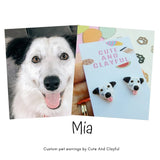 ** Customised Pet Earrings (Cat or dog) pls read description for info before you purchase