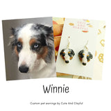 ** Customised Pet Earrings (Cat or dog) pls read description for info before you purchase