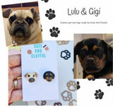 ** Customised Pet Earrings (Cat or dog) pls read description for info before you purchase