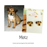 ** Customised Pet Earrings (Cat or dog) pls read description for info before you purchase