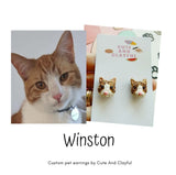 ** Customised Pet Earrings (Cat or dog) pls read description for info before you purchase