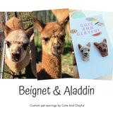 ** Customised Pet Earrings (Cat or dog) pls read description for info before you purchase